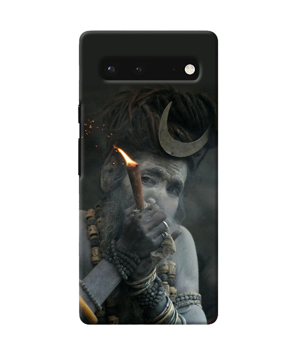 Aghori chillum Google Pixel 6 Back Cover