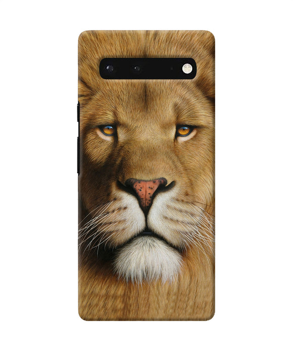 Nature lion poster Google Pixel 6 Back Cover