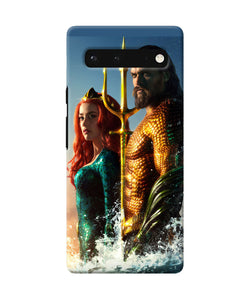 Aquaman couple Google Pixel 6 Back Cover