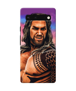 Aquaman sketch Google Pixel 6 Back Cover