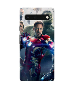 Avengers space poster Google Pixel 6 Back Cover