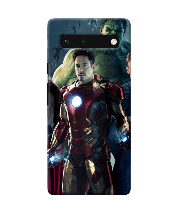 Ironman hulk space Google Pixel 6 Back Cover