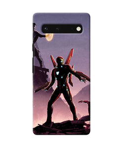 Ironman on planet Google Pixel 6 Back Cover