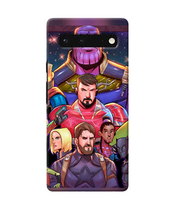 Avengers animate Google Pixel 6 Back Cover