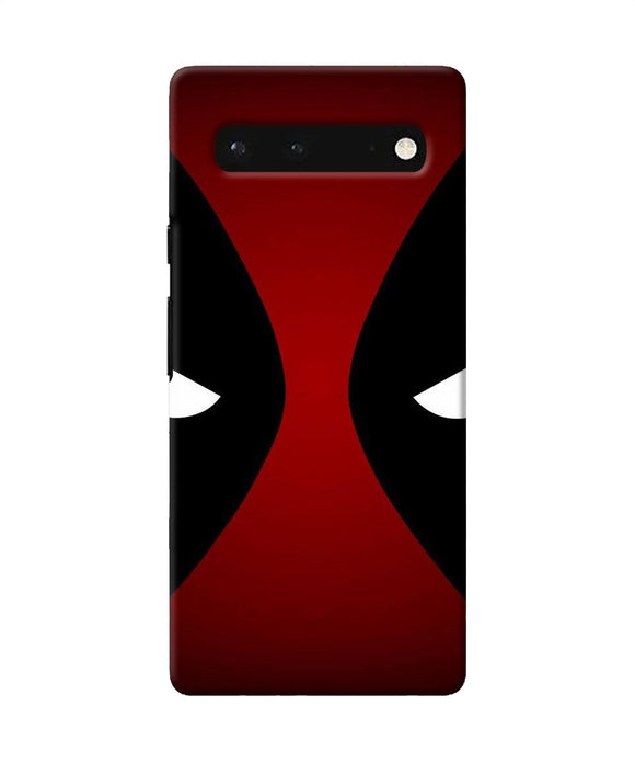 Deadpool eyes Google Pixel 6 Back Cover