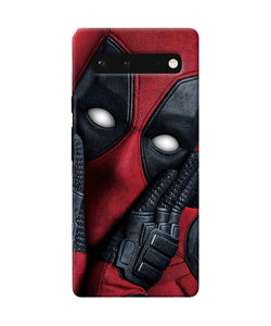 Thinking deadpool Google Pixel 6 Back Cover