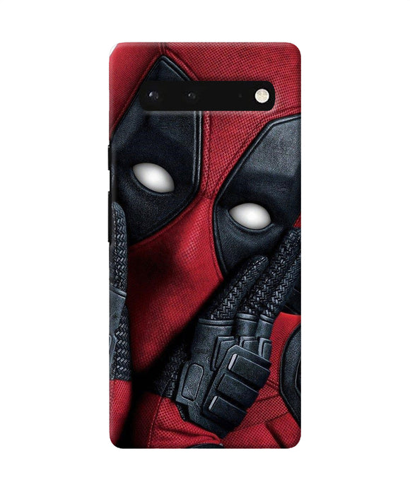 Thinking deadpool Google Pixel 6 Back Cover