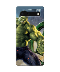 Angry hulk Google Pixel 6 Back Cover