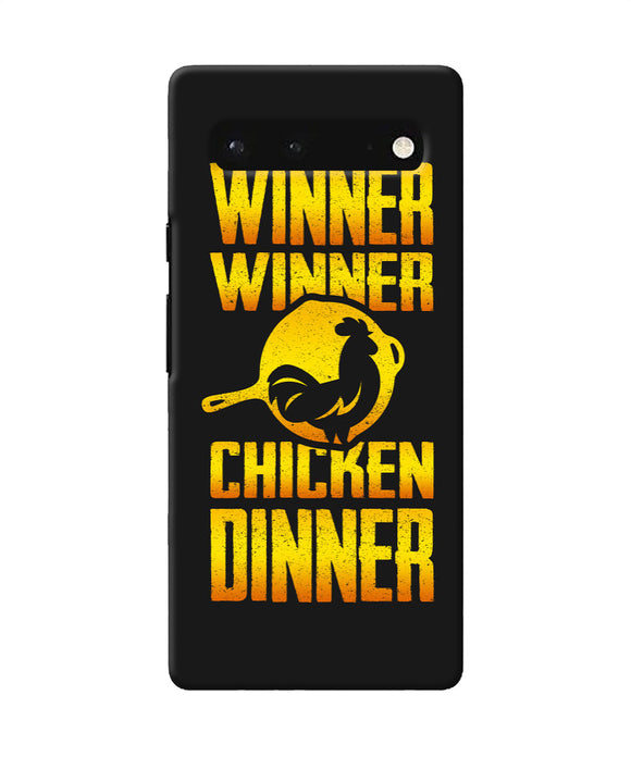 Pubg chicken dinner Google Pixel 6 Back Cover