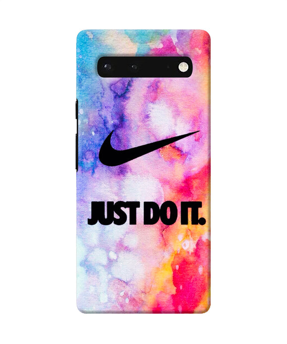 Just do it colors Google Pixel 6 Back Cover