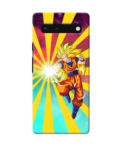 Goku super saiyan Google Pixel 6 Back Cover