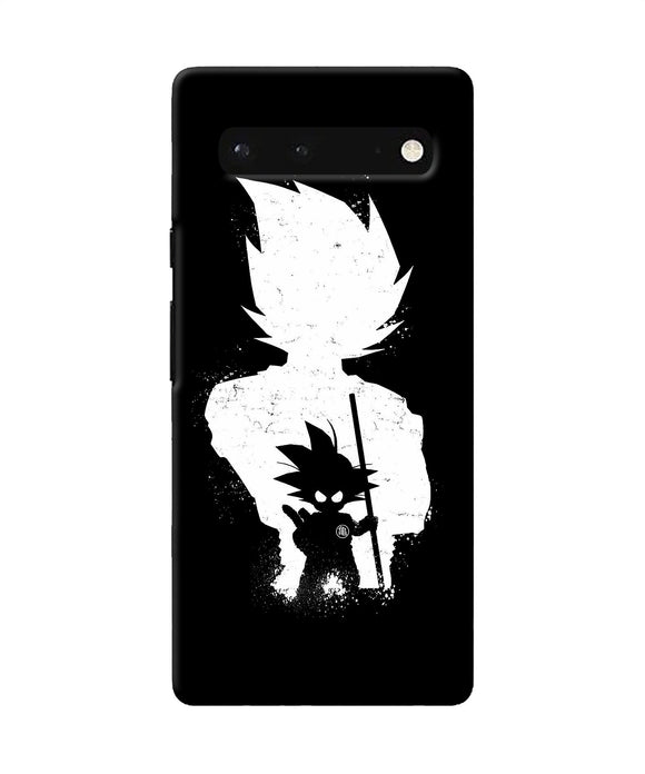 Goku night little character Google Pixel 6 Back Cover