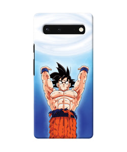 Goku super saiyan power Google Pixel 6 Back Cover