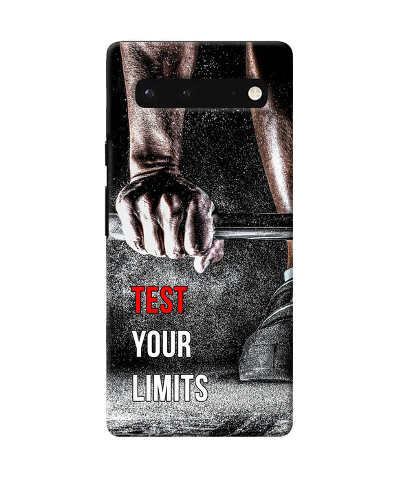 Test your limit quote Google Pixel 6 Back Cover