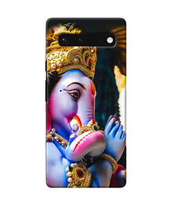 Lord ganesh statue Google Pixel 6 Back Cover