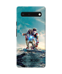 Ironman sea side Google Pixel 6 Back Cover