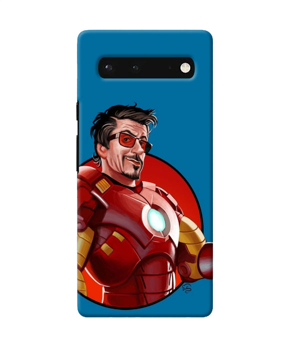 Ironman animate Google Pixel 6 Back Cover