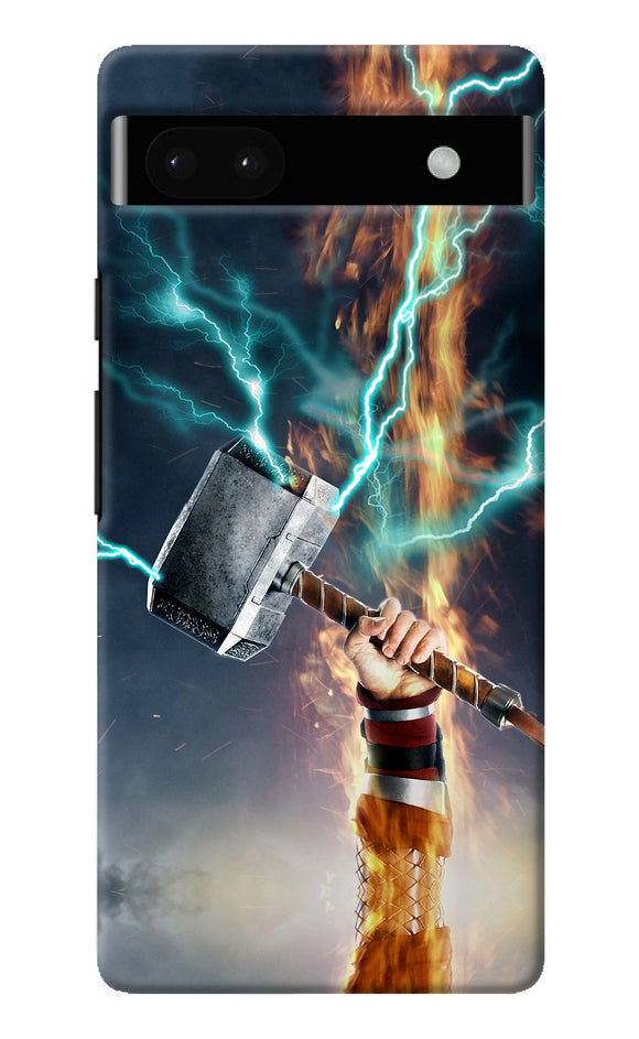 Thor Hammer Mjolnir Google Pixel 6A Back Cover