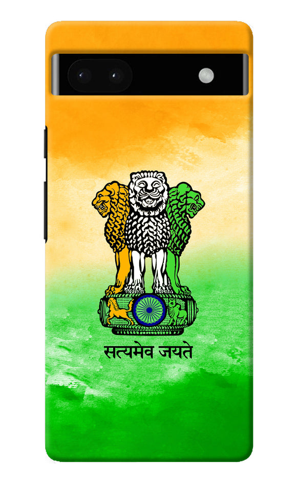 Satyamev Jayate Flag Google Pixel 6A Back Cover