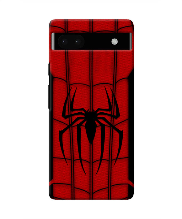 Spiderman Costume Google Pixel 6A Real 4D Back Cover