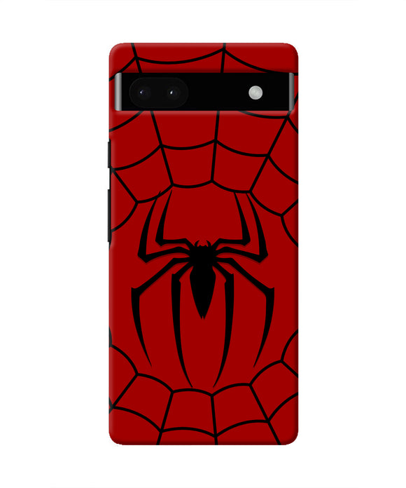 Spiderman Web Google Pixel 6A Real 4D Back Cover