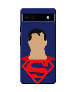 Superman Cape Google Pixel 6A Real 4D Back Cover
