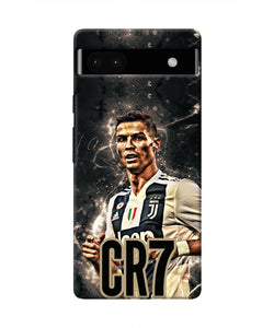 CR7 Dark Google Pixel 6A Real 4D Back Cover