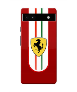 Ferrari Art Google Pixel 6A Real 4D Back Cover