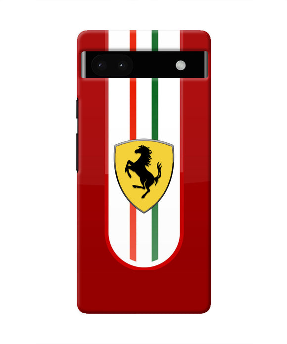 Ferrari Art Google Pixel 6A Real 4D Back Cover