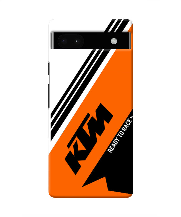 KTM Abstract Google Pixel 6A Real 4D Back Cover
