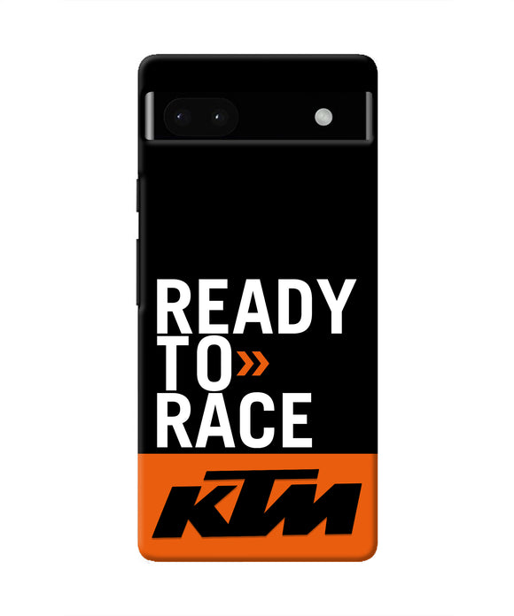 KTM Ready To Race Google Pixel 6A Real 4D Back Cover