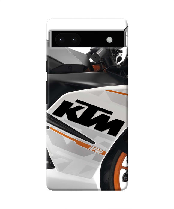 KTM Bike Google Pixel 6A Real 4D Back Cover