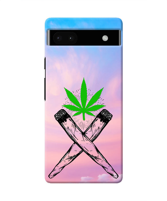 Weed Dreamy Google Pixel 6A Real 4D Back Cover