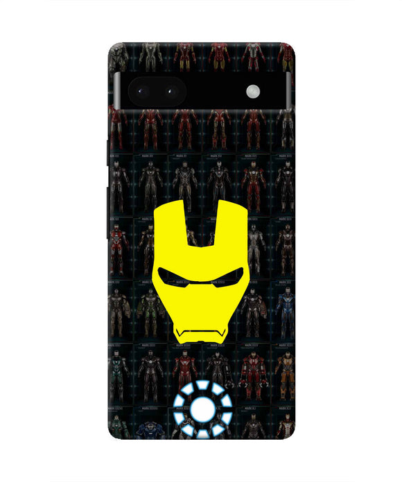 Iron Man Suit Google Pixel 6A Real 4D Back Cover