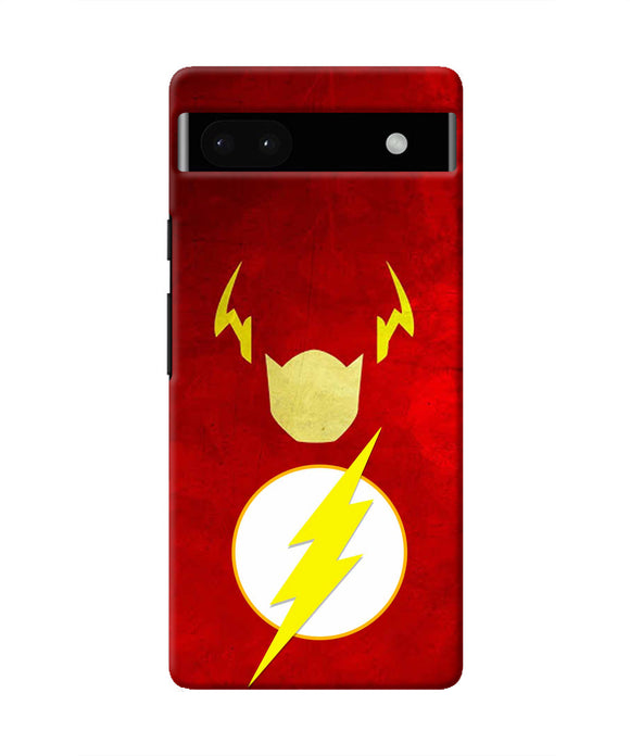 Flash Character Google Pixel 6A Real 4D Back Cover