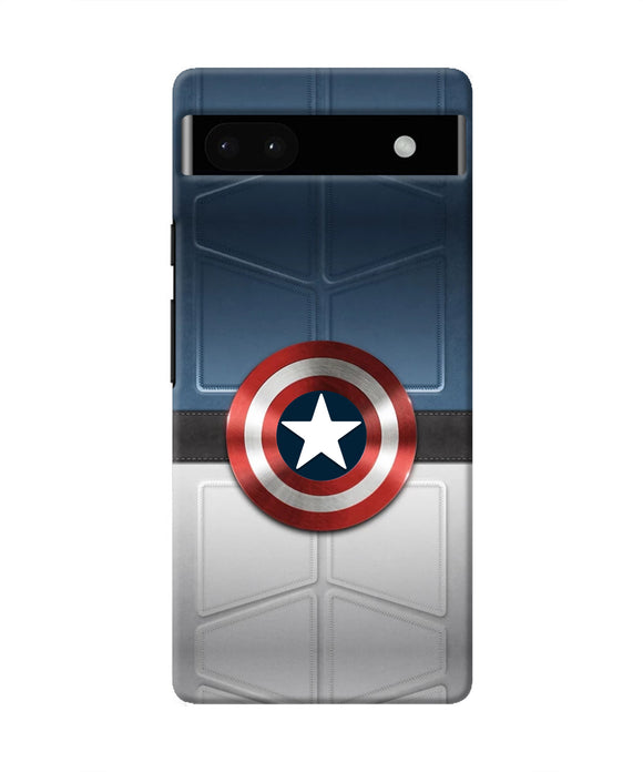Captain America Suit Google Pixel 6A Real 4D Back Cover