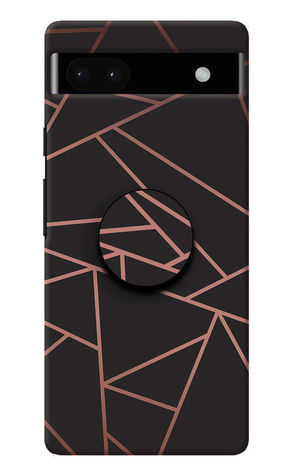 Geometric Pattern Google Pixel 6A Pop Case