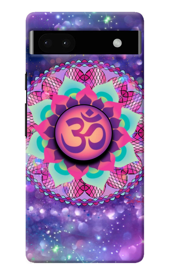 Om Purple Google Pixel 6A Pop Case