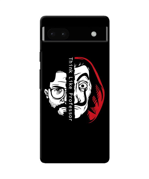 Money Heist Think Like Professor Google Pixel 6A Back Cover