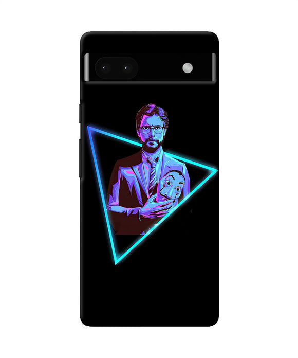 Money Heist Professor In Pub Google Pixel 6A Back Cover