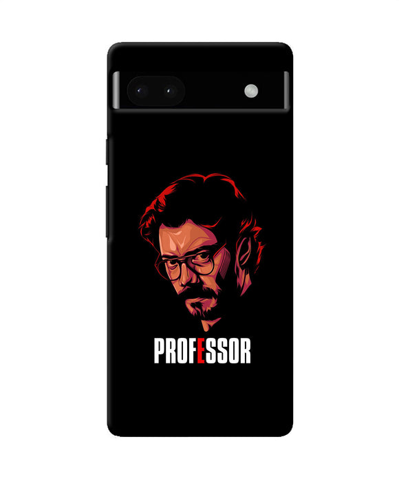 Money Heist Professor Sketch Google Pixel 6A Back Cover