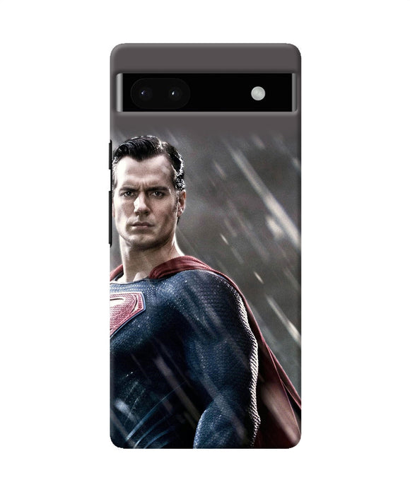 Superman man of steel Google Pixel 6A Back Cover