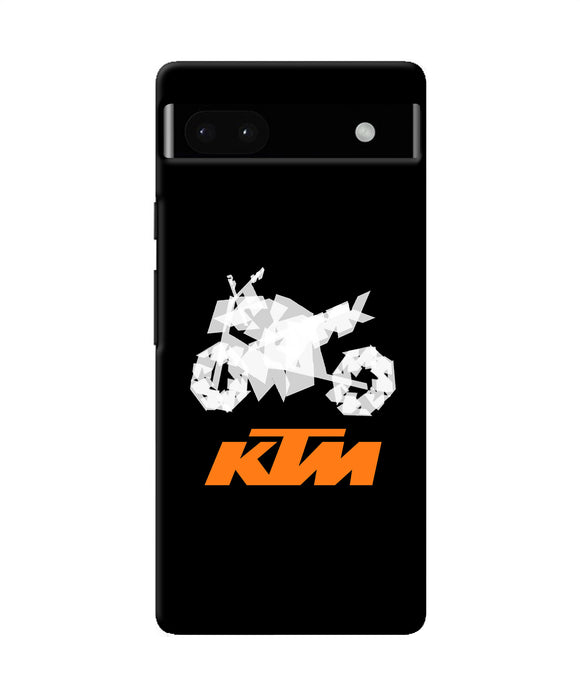 KTM sketch Google Pixel 6A Back Cover
