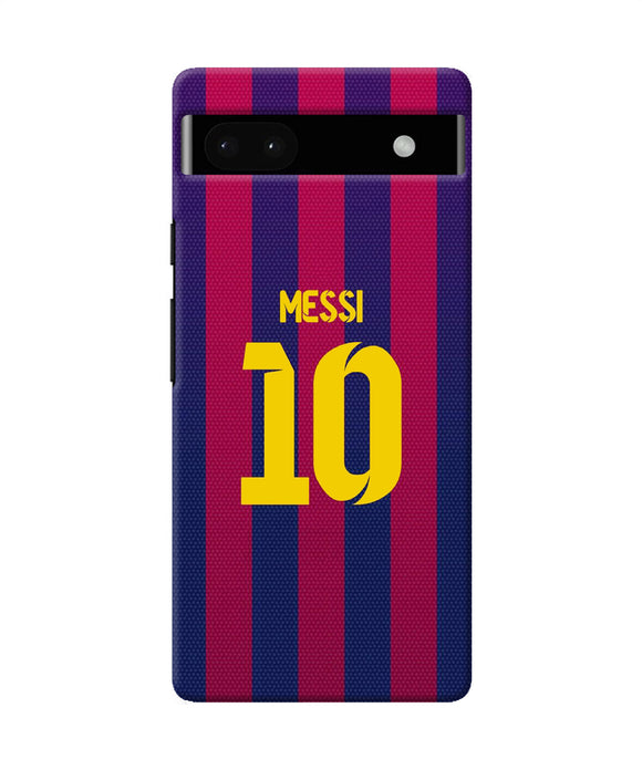 Messi 10 tshirt Google Pixel 6A Back Cover