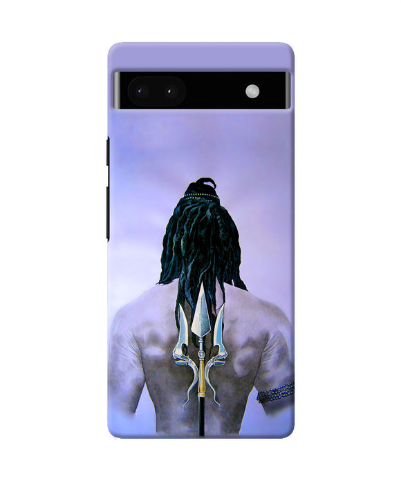 Lord shiva back Google Pixel 6A Back Cover