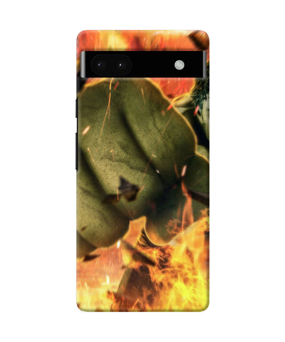 Hulk smash Google Pixel 6A Back Cover