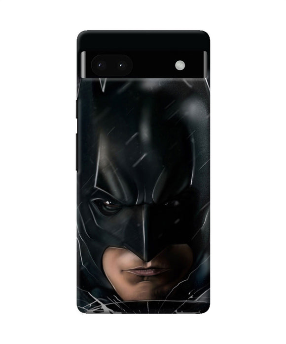 Batman black mask Google Pixel 6A Back Cover