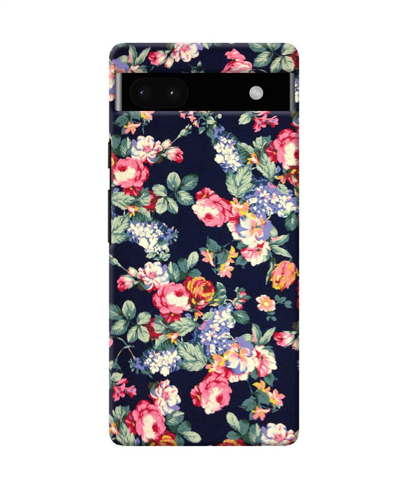 Natural flower print Google Pixel 6A Back Cover