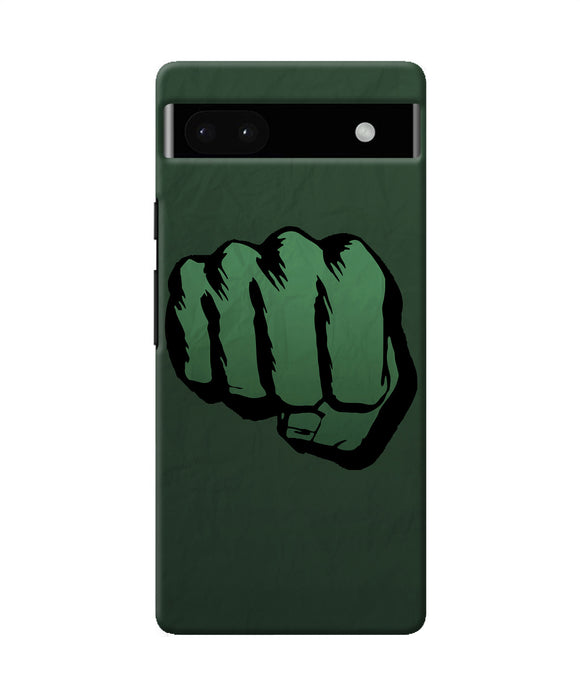 Hulk smash logo Google Pixel 6A Back Cover
