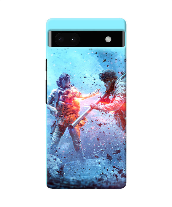 Pubg water fight Google Pixel 6A Back Cover
